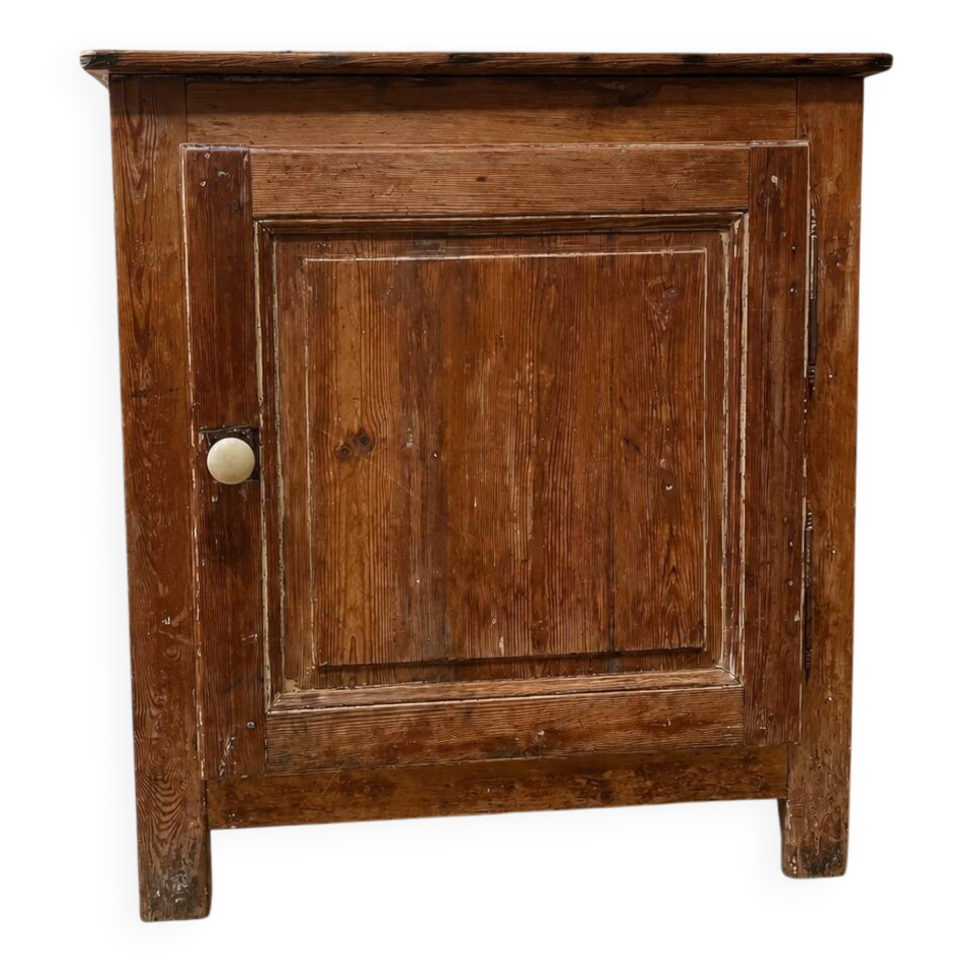 Rustic old buffet in solid pine — original patina