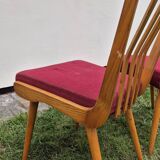 Set 4 Chaises Vintage tchèque 1960s