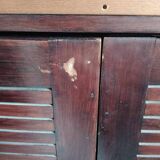 Mahogany bar cabinet