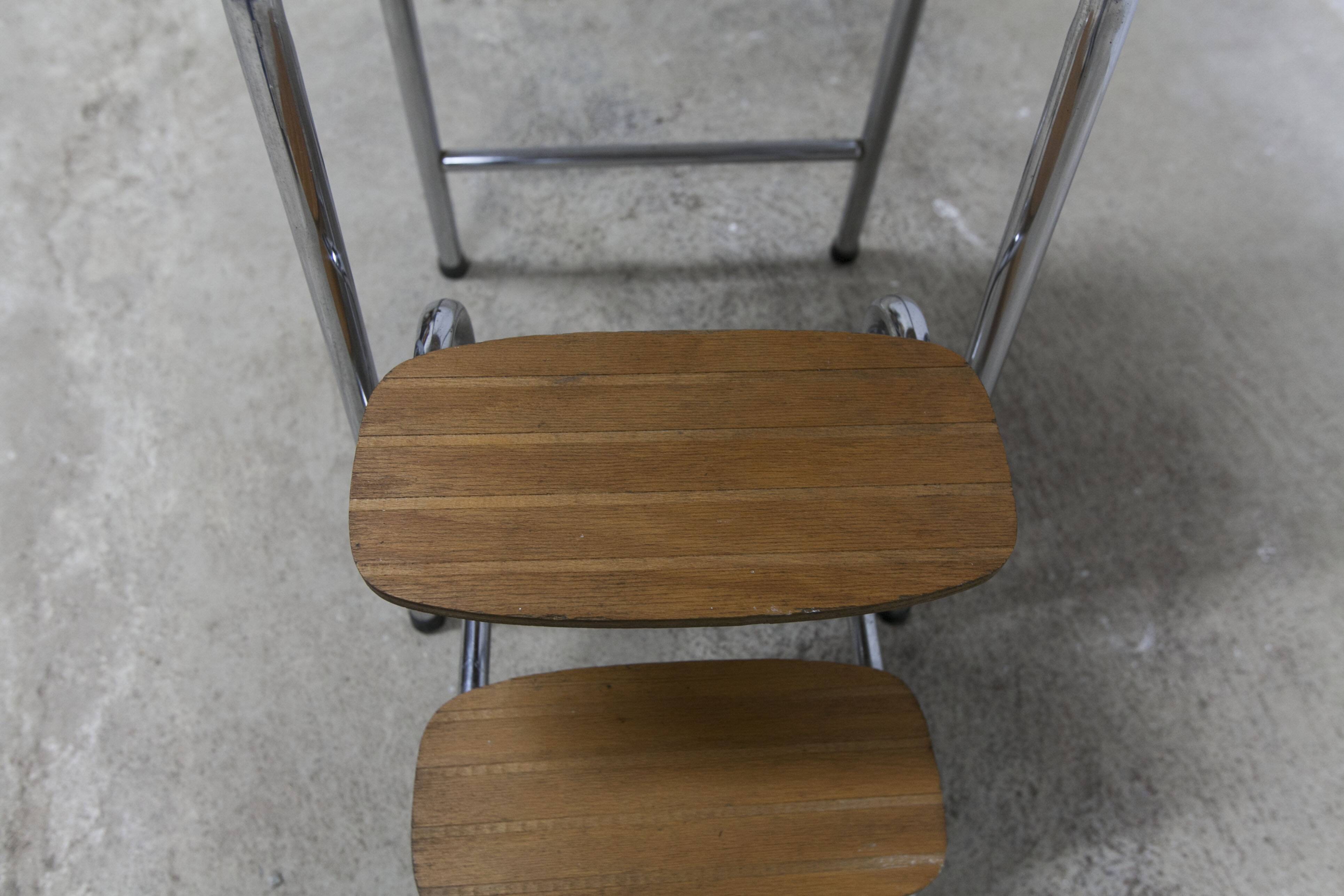 Formica 3-step step stool 1970