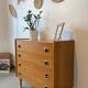 Vintage oak chest of drawers