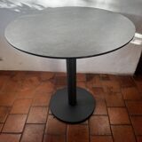 Ceramic high table & 2 chairs