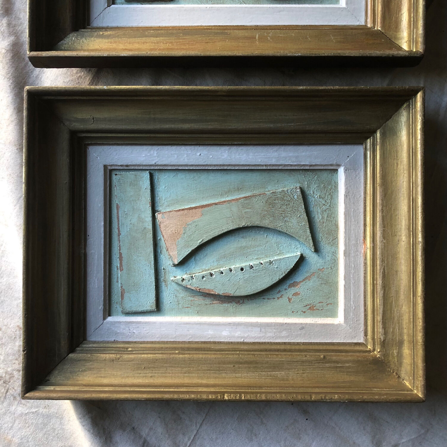 Pair of paintings on panel