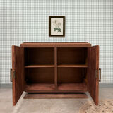 Large Art Deco sideboard in rosewood and marble (renovated)