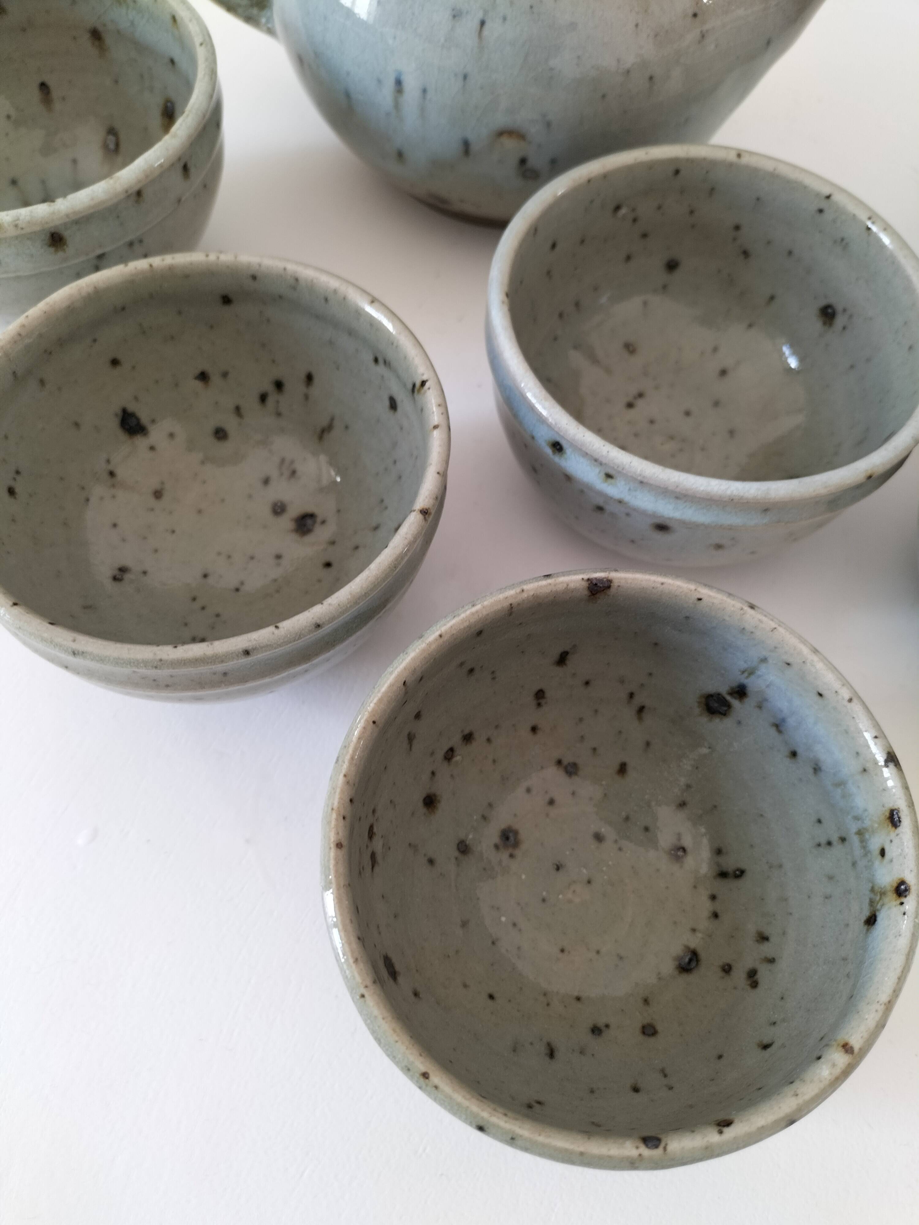 Boisbelle stoneware tea set – French wabi-sabi craftsmanship