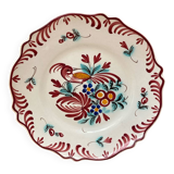 Old Emile Tessier Ceramic Plate Vintage Bird Decor