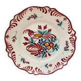 Old Emile Tessier Ceramic Plate Vintage Bird Decor