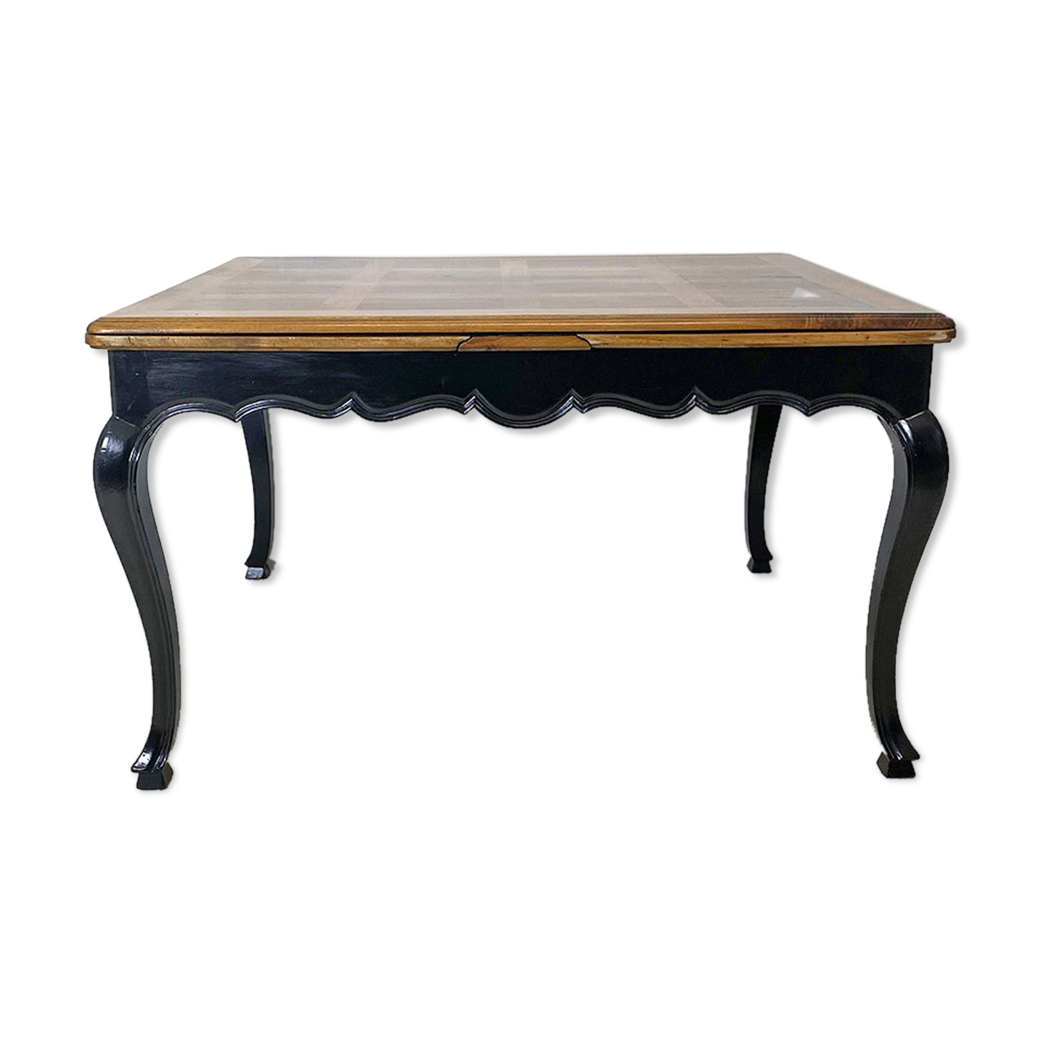 Dining table louis XV style solid wood