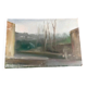 Peinture à l'huile sur carton toilé, vue de Florence, première moitié du XXe siècle