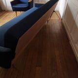 Duo 1 sofa daybed 1 club chair year 50 60 blue