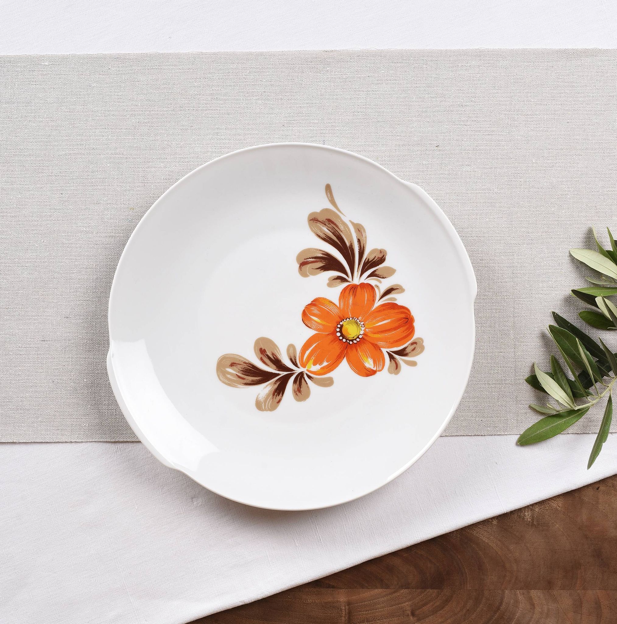 Assiettes vintage en porcelaine Bavaria