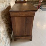 Commode Louis Philip ronce de noyer
