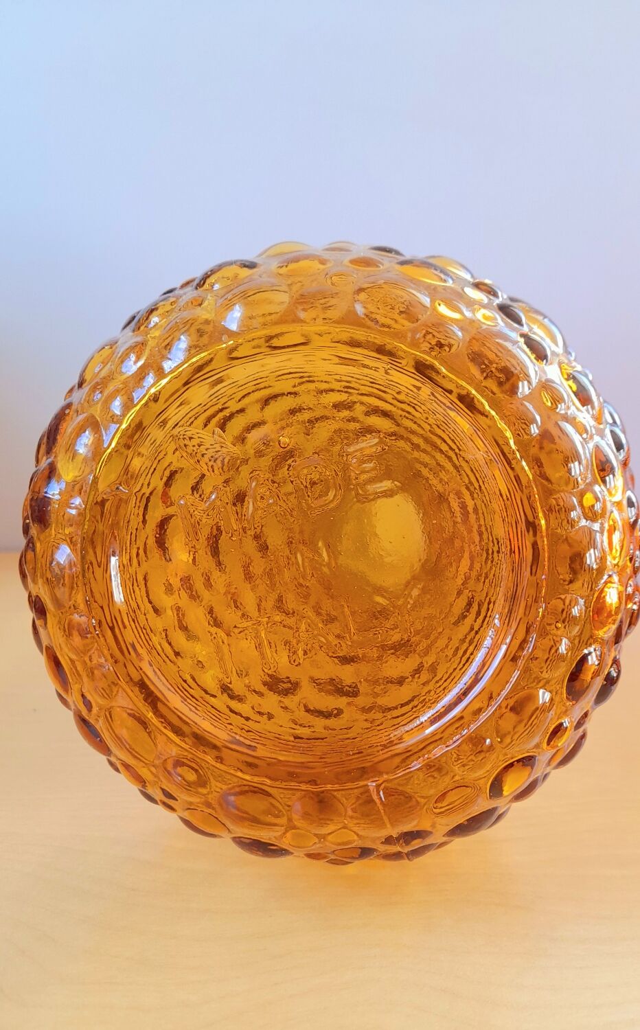 Italian carafe Amber Empoli