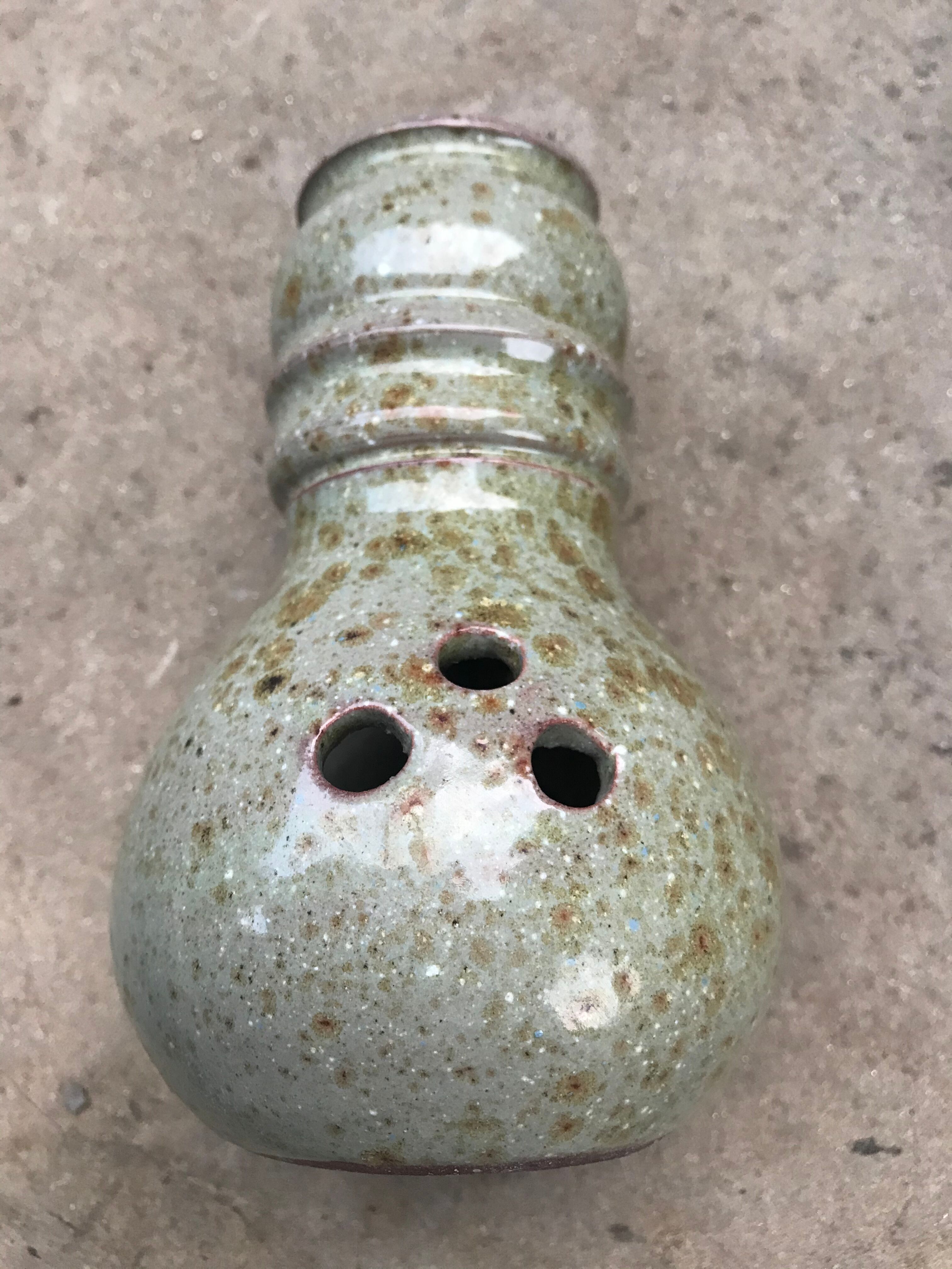 Vintage sandstone candlestick