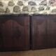 Paire de portes de buffet