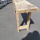 Old wooden workbench