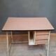 Vintage bureau in white formica
