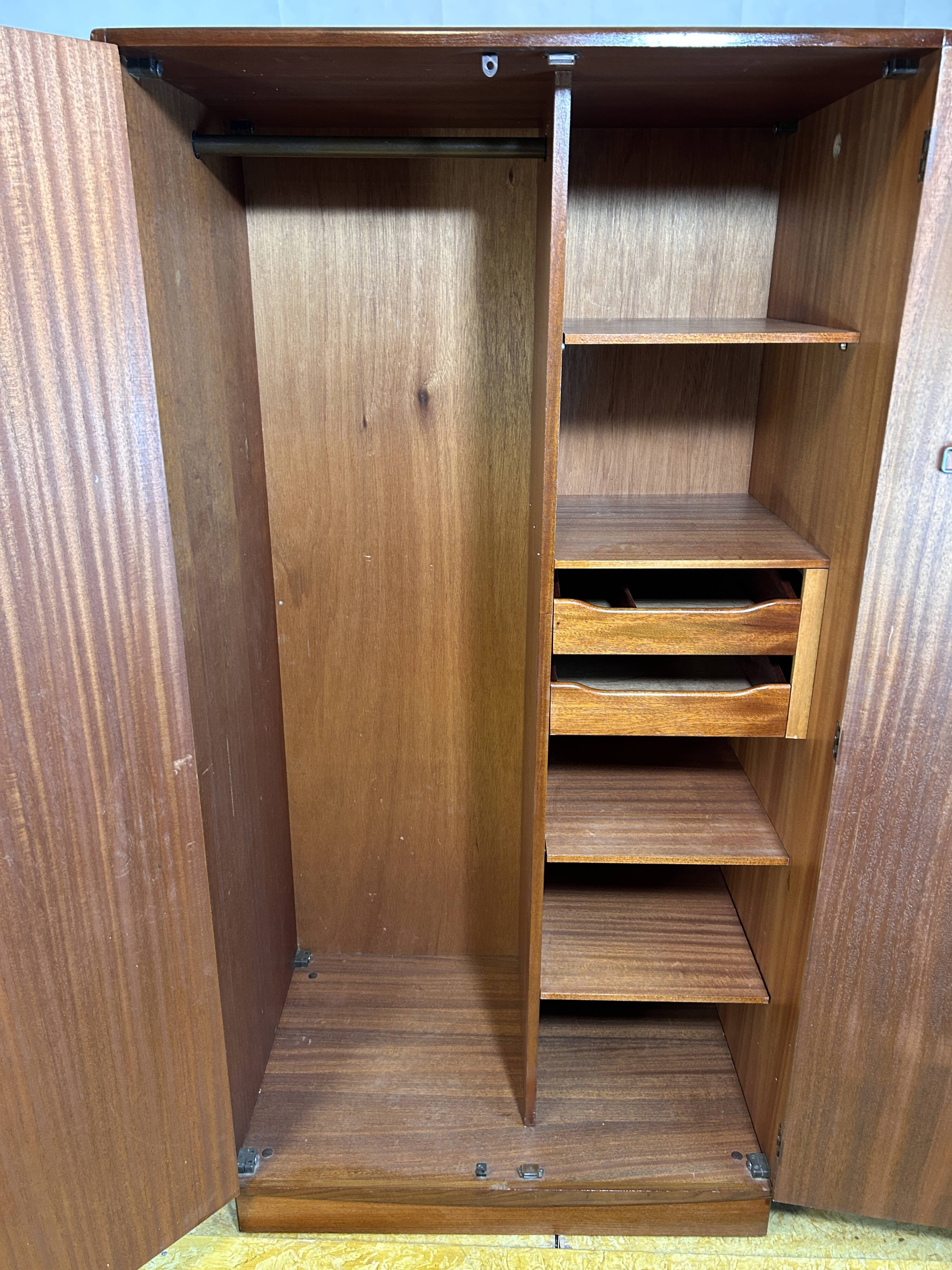 Mid-Century Retro Vintage Teak Wardrobe by GPlan – Fresco Range (1960s)