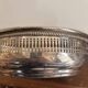 Antique Silver Metal Fruit Bread Basket Louis XVI Style