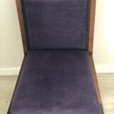 Set of 4 Art Deco Haagse School Dining Chair Frits Spanjaard 1930s