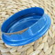 Milk pot in blue emailôle