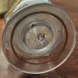 Carafon and small crystal glass from Baccarat/19th century