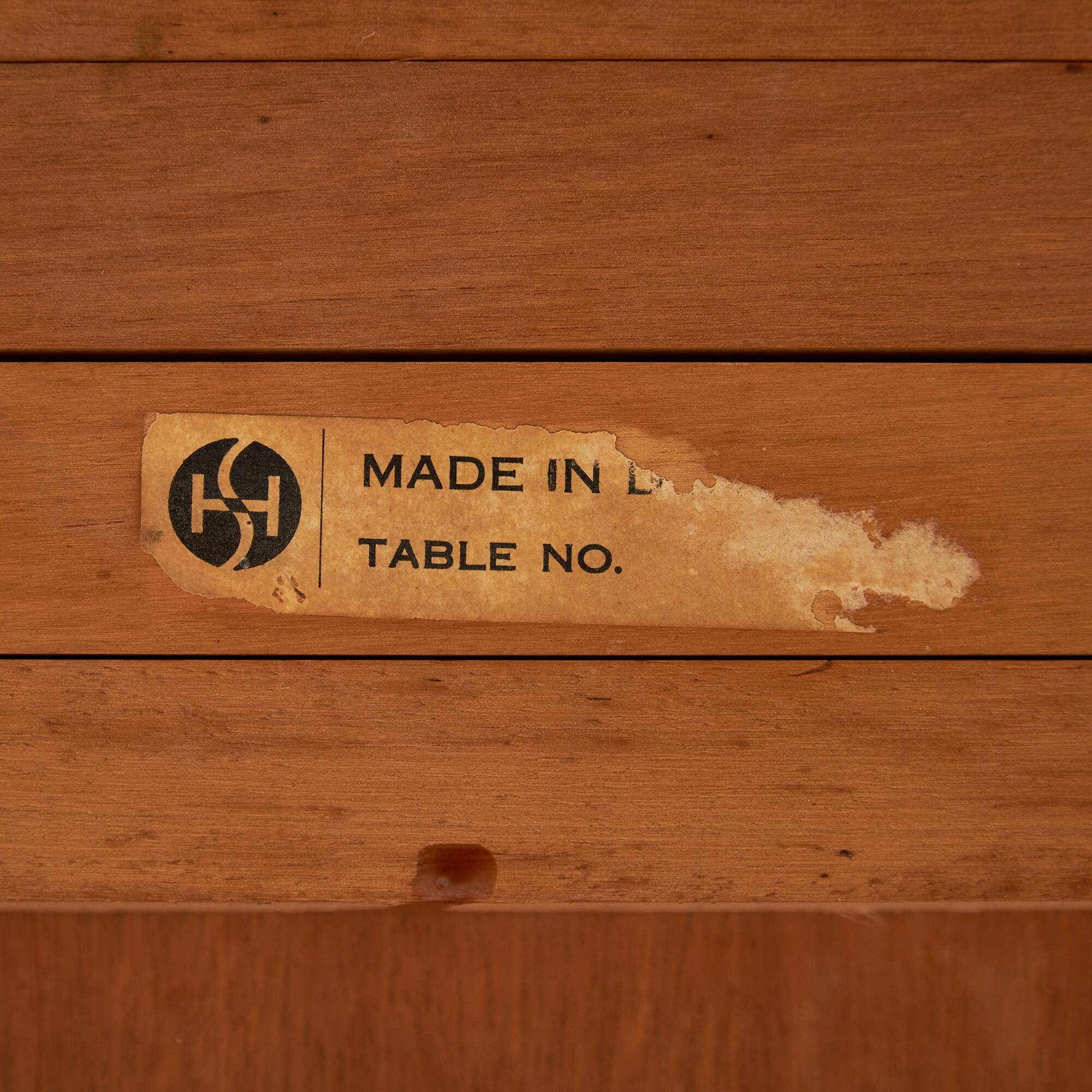 Table à manger en chêne de H. Sigh & Son, années 1960 (MK10437)