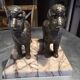 Pair of poodle bookends