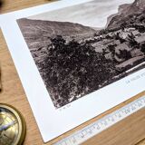 The Ossau Valley, Pyrénées-Atlantiques, photographic plate printed in 1937