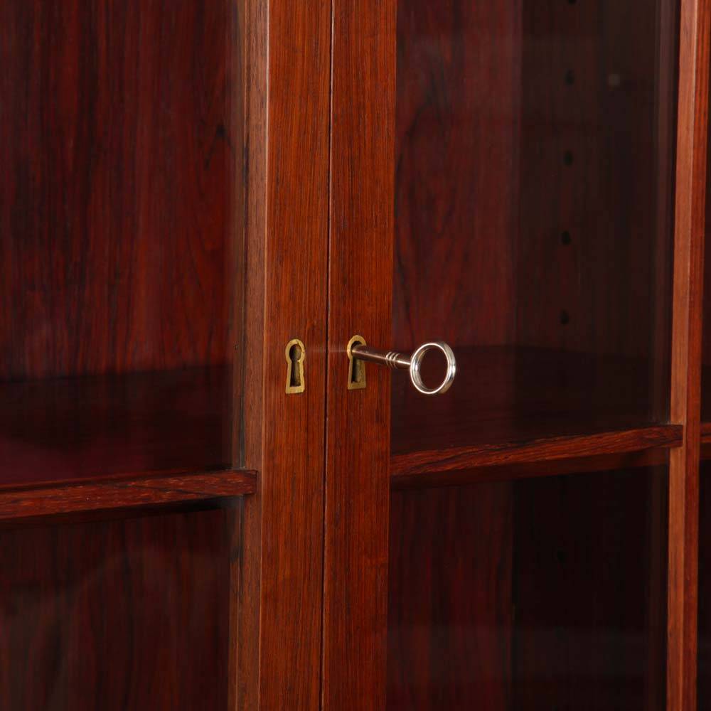 Display cabinet/bookshelf in rosewood by Lyby Mobler, 1960 Reference