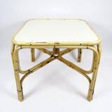 Bamboo dining table, 1970s