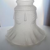 Tulipe en verre satiné