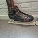 Vintage leather ice skates Kovopol