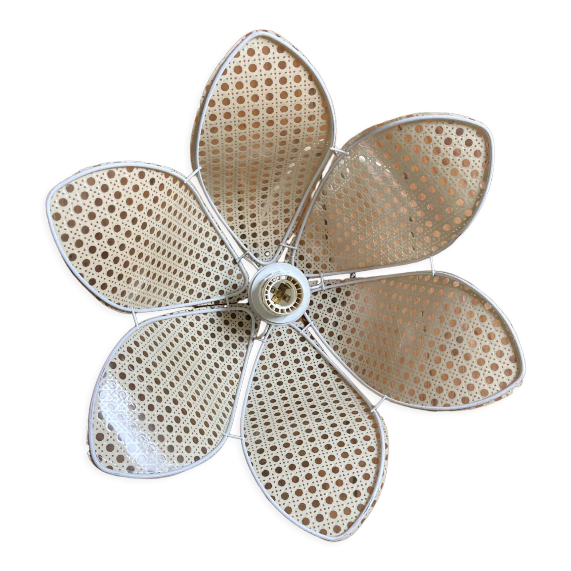 Vintage flower pendant lamp