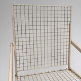 Pair of metal chairs