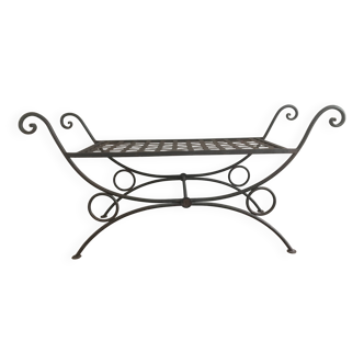 Banc fer forgé