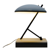 Lampe de bureau Blanc Negro Evoluon par Louis Kalff pour Philips, années 1950.