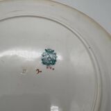4 Sarreguemines plates, Minton model, 19th century