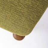 Set of 5 Vintage Dining Chairs, 1960s Germany, Wenzel, Beech Wood