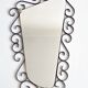 Vintage mirror 90x54 cm 1960