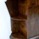 Art Deco Italian Walnut Briar Sideboard with Mirror, Early 20th Century