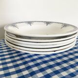 Saint-Jean Varage ironstone soup plates