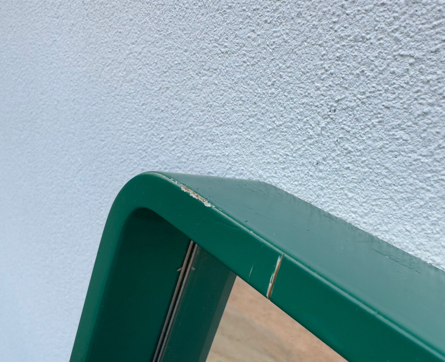 Scandinavian style mirror from the 70s