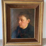 Portrait de femme fin XIXE siècle