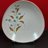 Set of 5 deep plates 21 cm in earthenware from MBFA Pornic model diff.