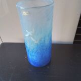 Kosta Boda Sweden Art Decor Vase Sea and Seagulls