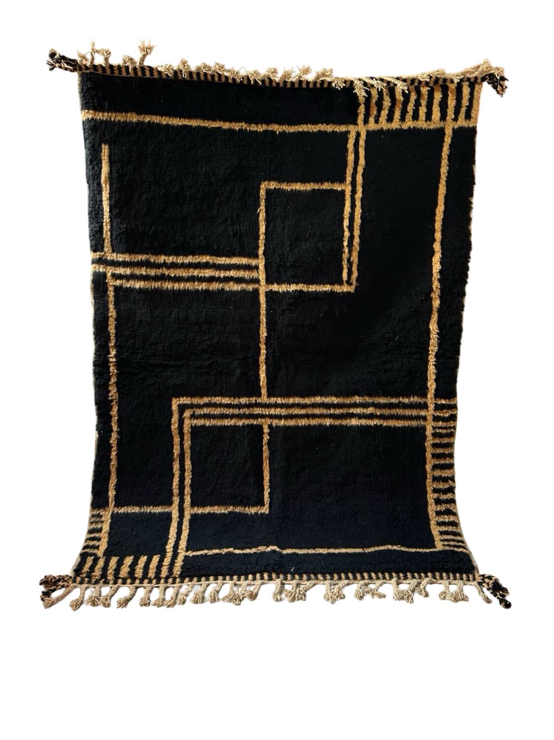Black Modena II Rug