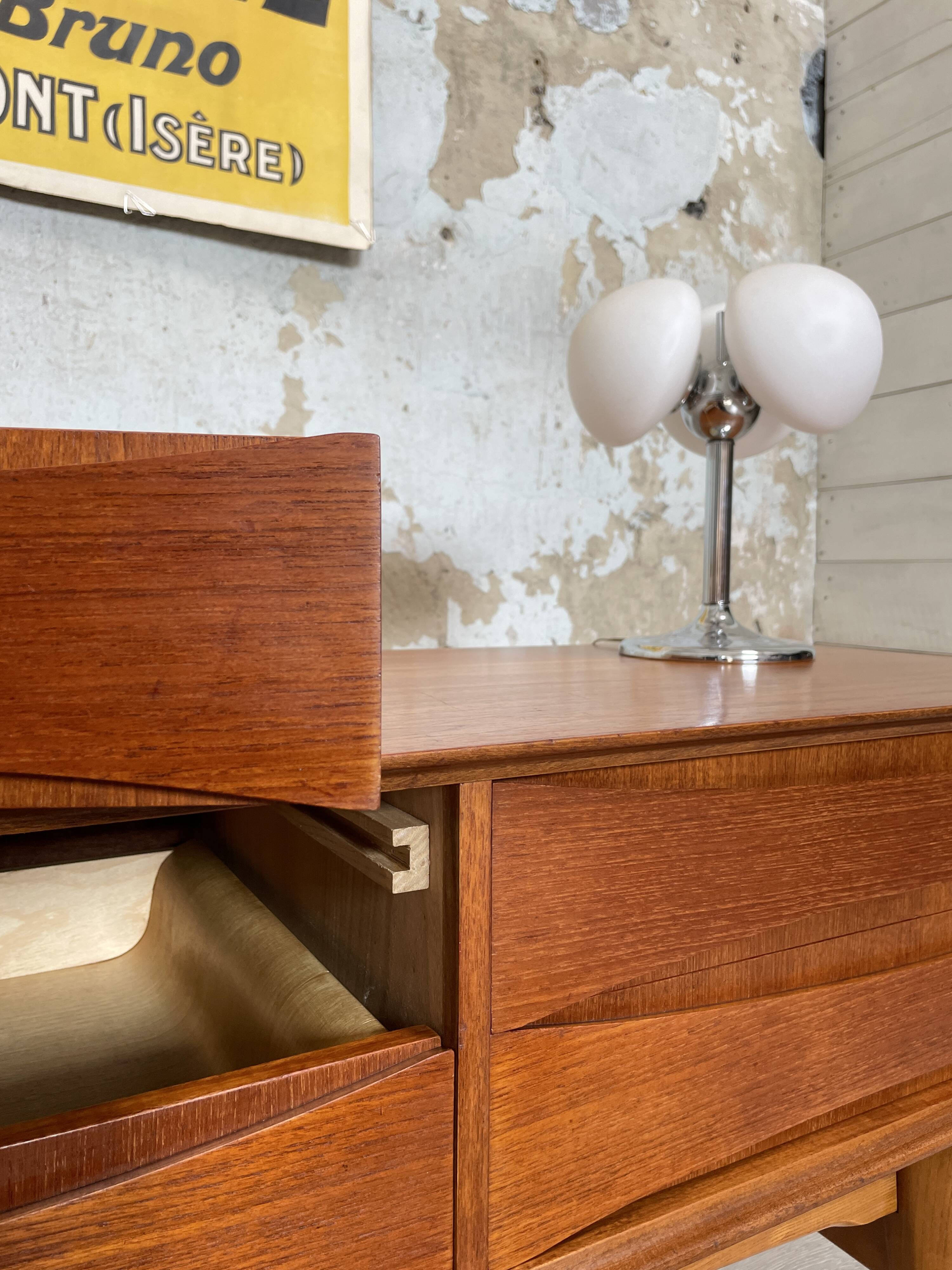 Scandinavian enfilade by Oswald Vermaercke for V-FORM, circa 1950