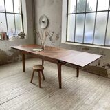19th century oak farmhouse table 270cm with extensions