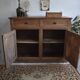 Buffet made of solid walnut